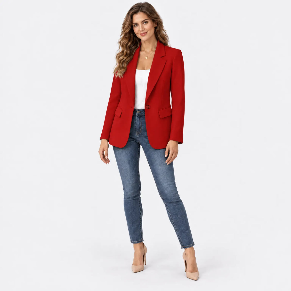 Eluneth | Blazer Structuré Pour Femme