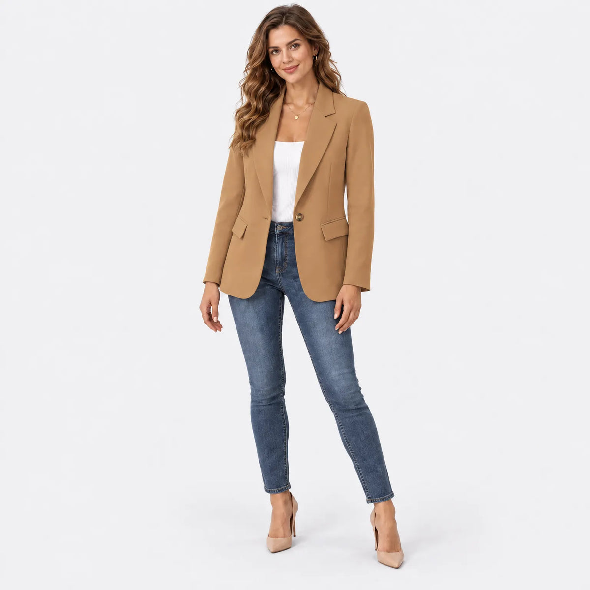 Eluneth | Blazer Structuré Pour Femme