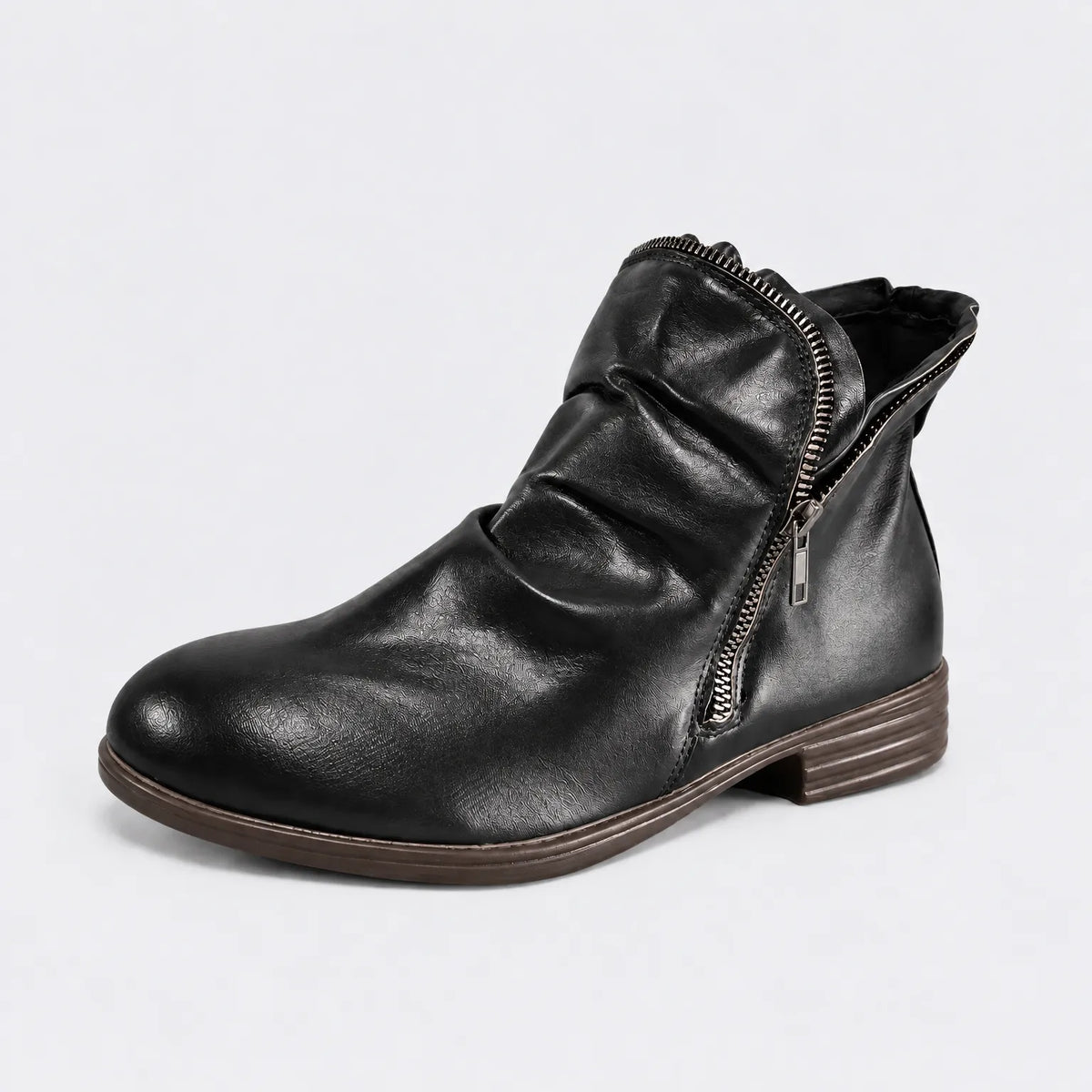Eluneth | Bottines Basses À Double Fermeture