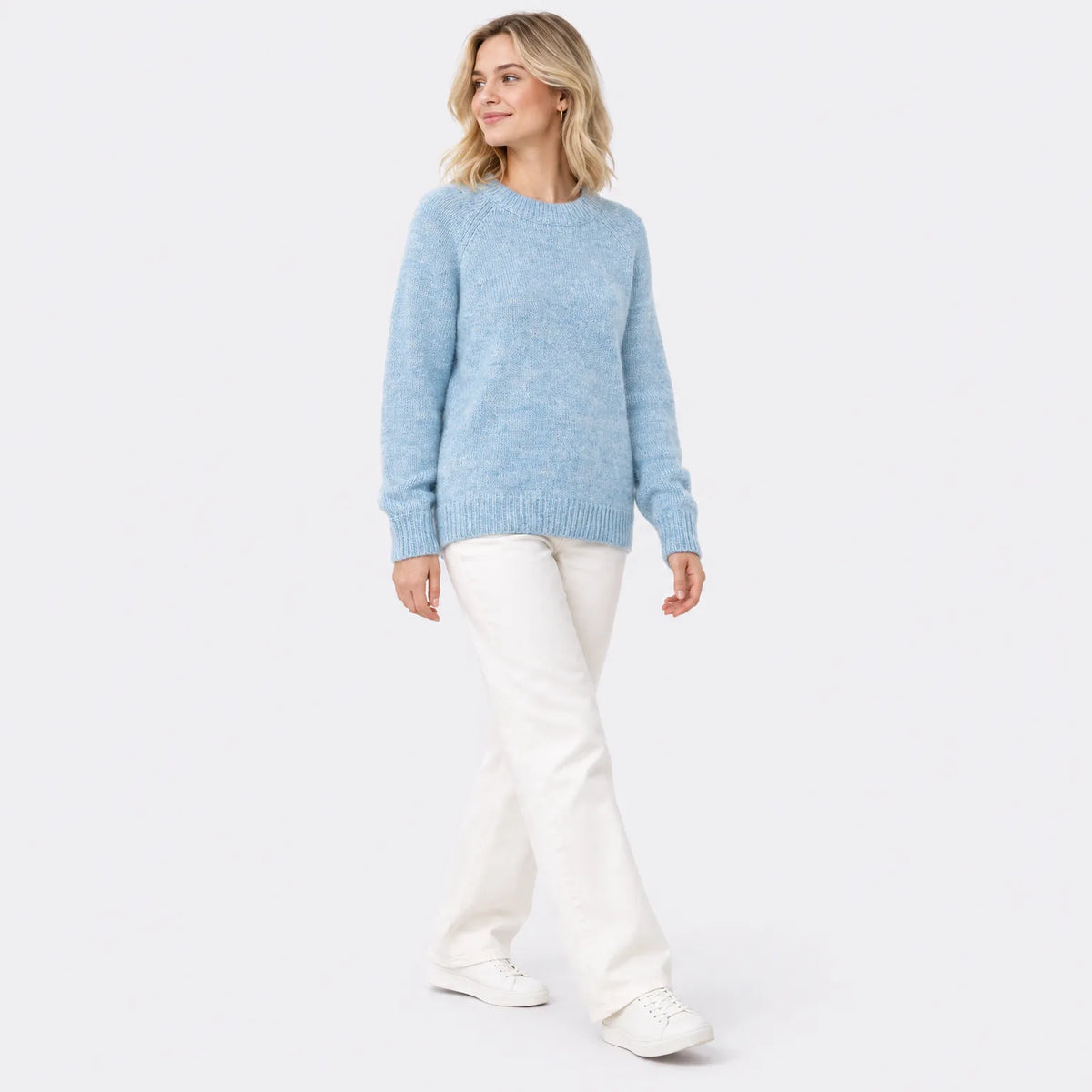 Eluneth | Pull Surdimensionné À Col Rond