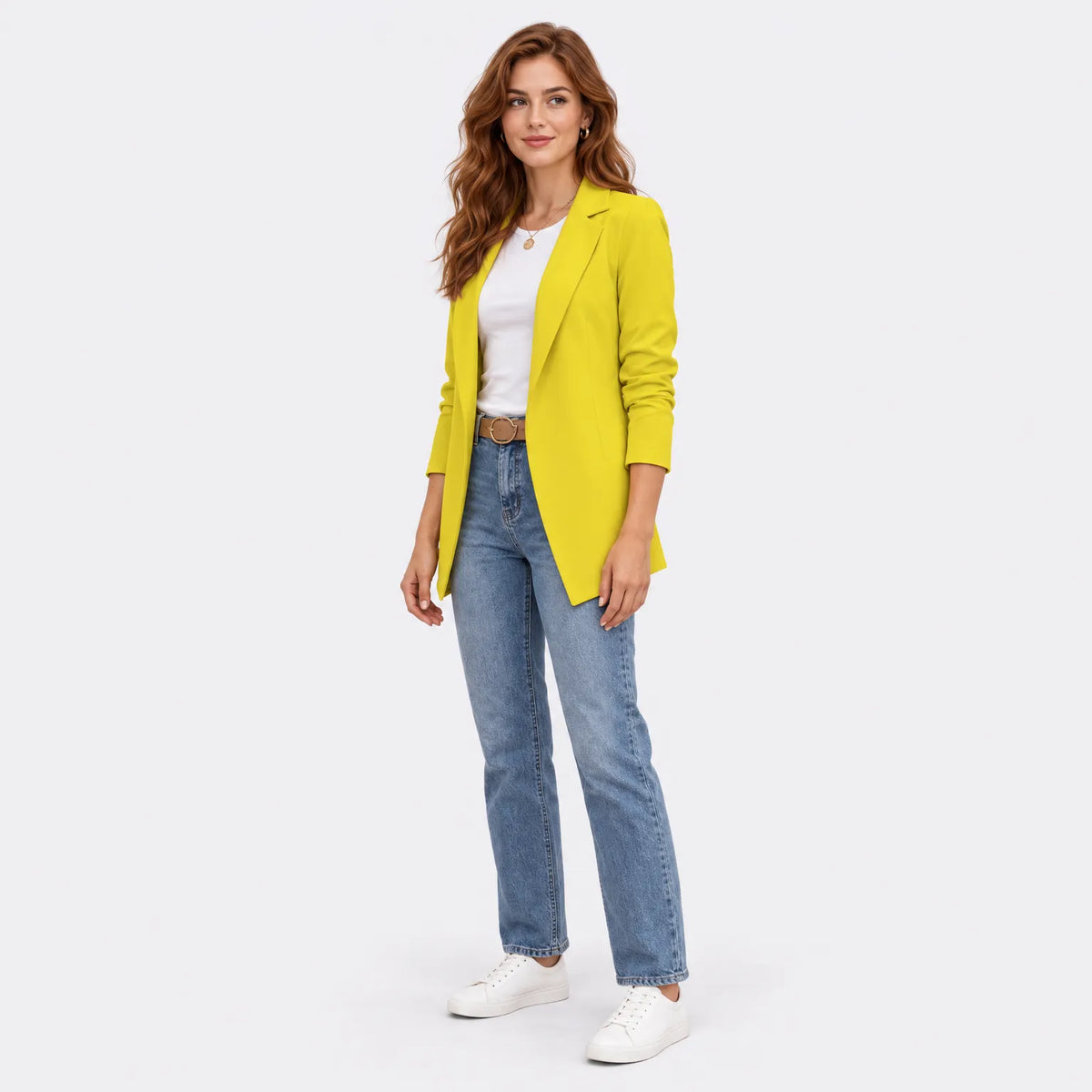 Eluneth | Fluid Blazer Jacket for Women