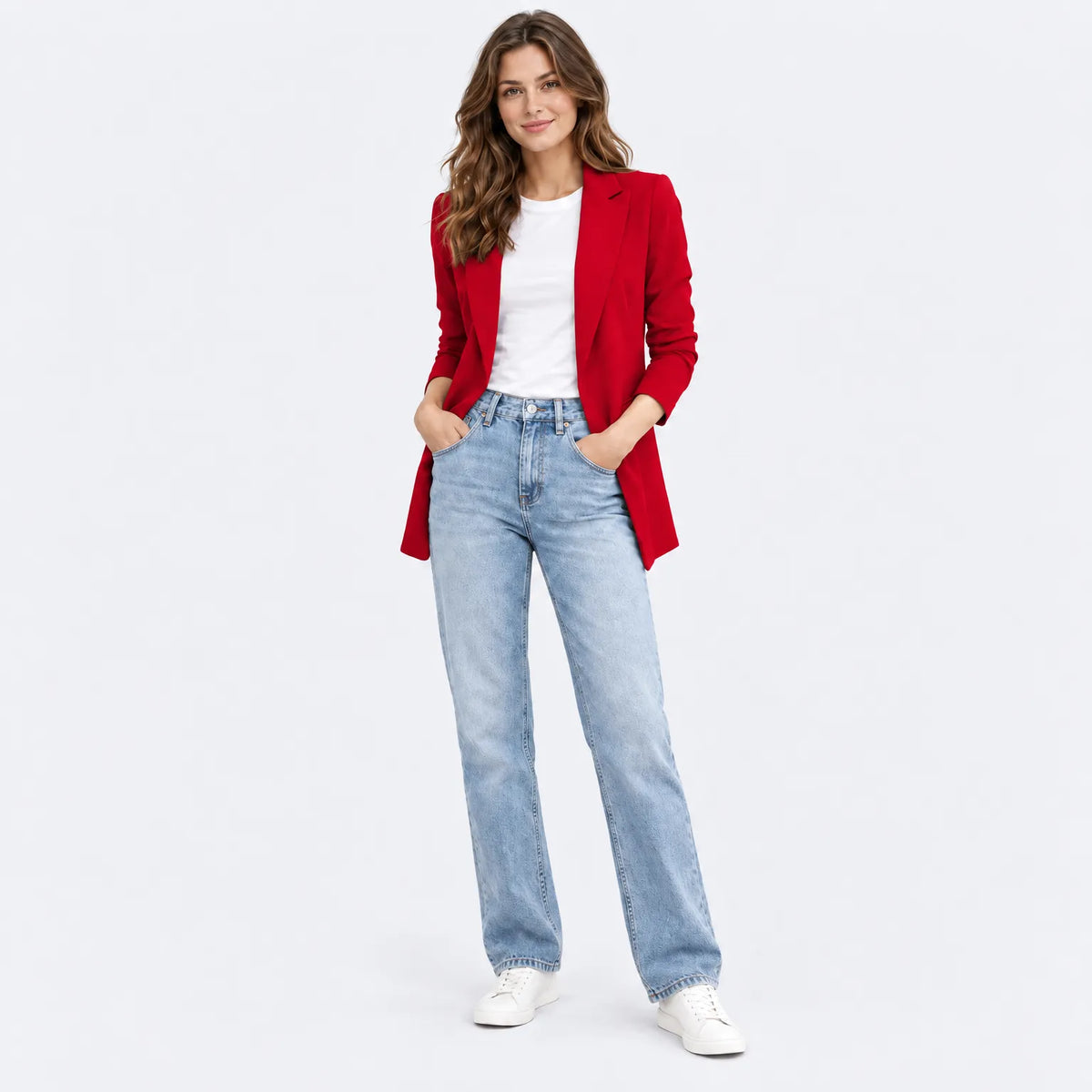 Eluneth | Fluid Blazer Jacket for Women