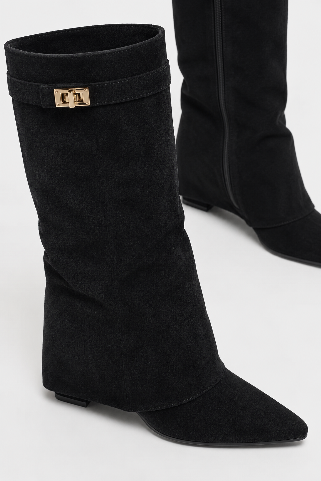 Eluneth | Bottes en Suédine pour Femme