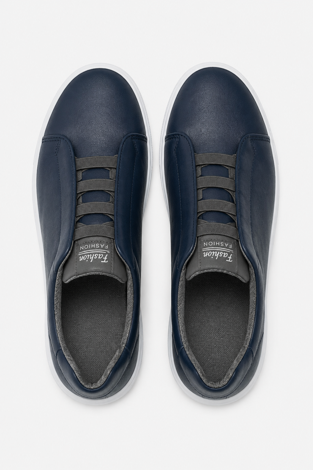 Eluneth | Baskets basses en cuir pour homme