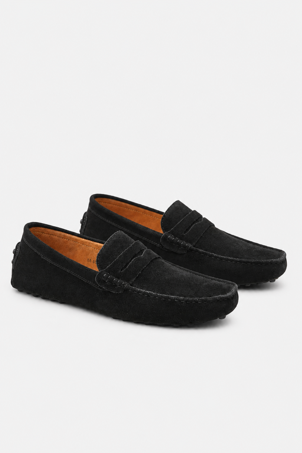 Eluneth | Mocassins Slip-On en Cuir Véritable pour Homme