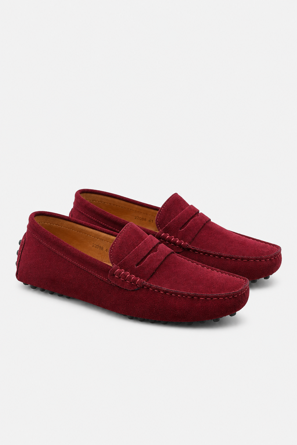 Eluneth | Mocassins Slip-On en Cuir Véritable pour Homme
