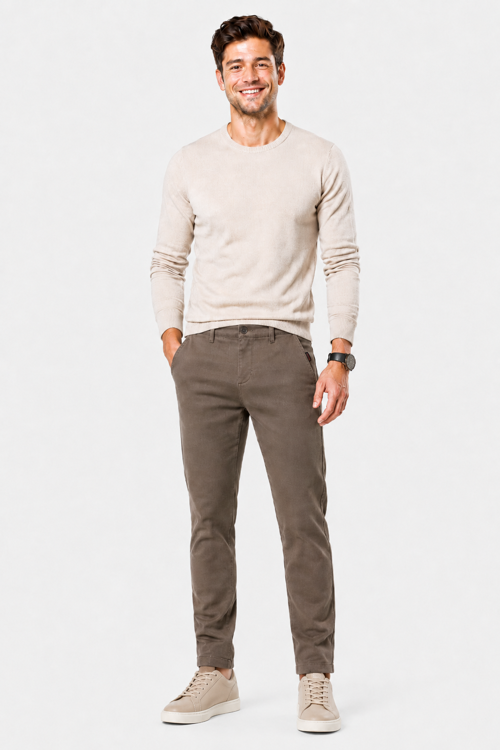 Eluneth | Pantalon Casual Business pour Homme