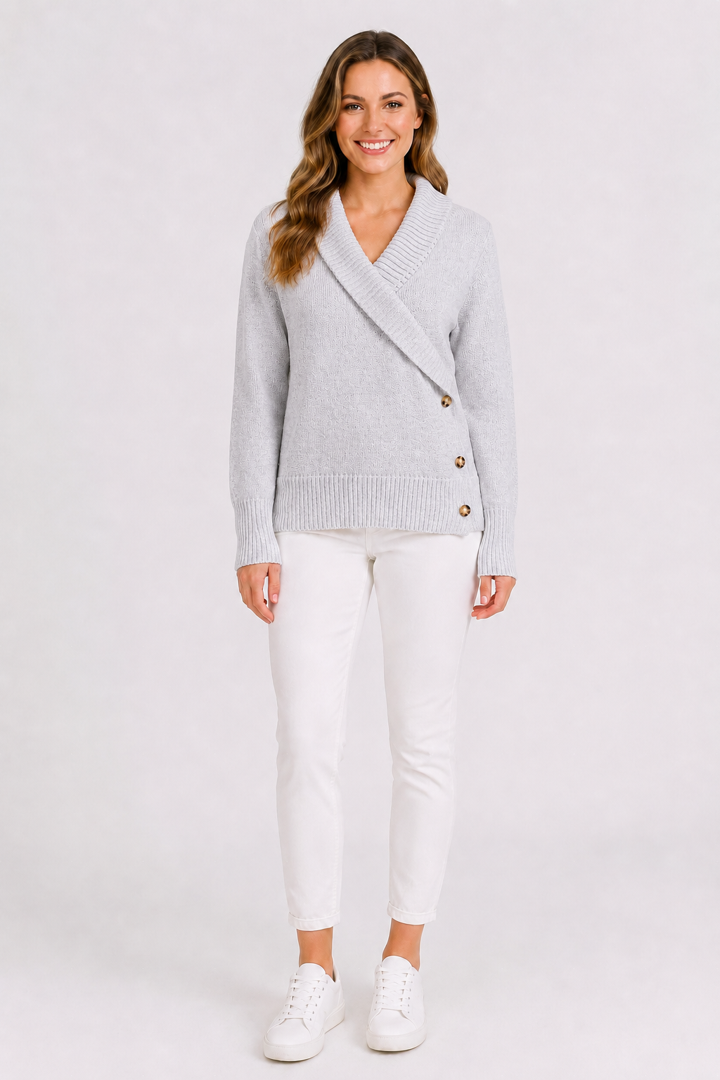 Eluneth | Pull Colorblock Rétro pour Femme