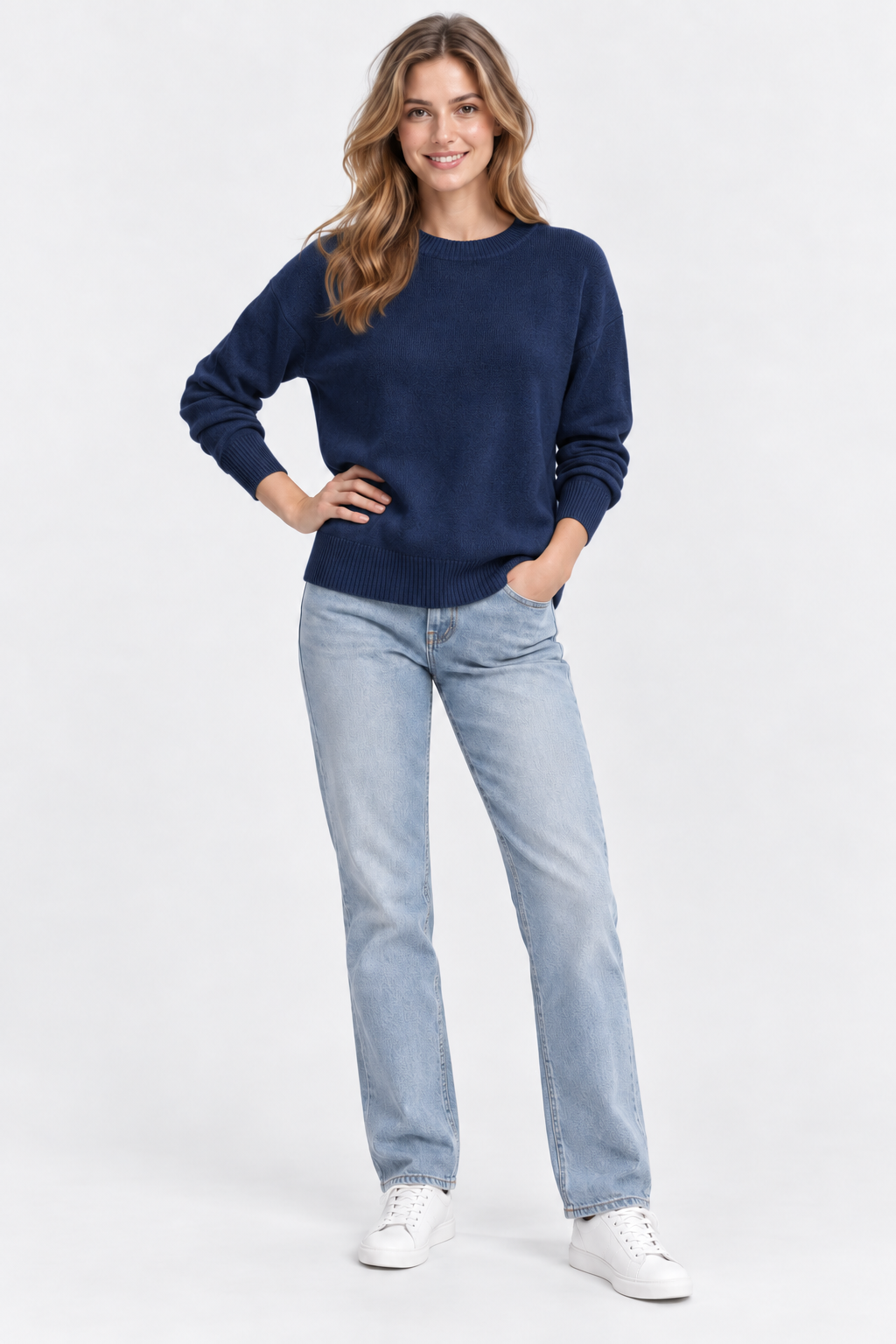 Eluneth | Pull Femme à Col Rond