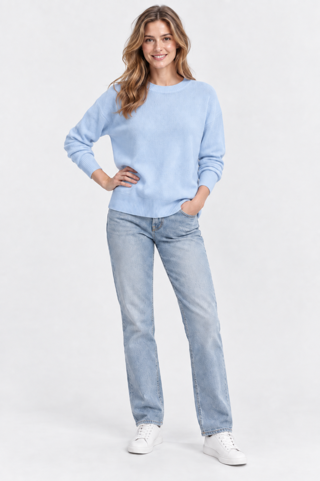Eluneth | Pull Femme à Col Rond