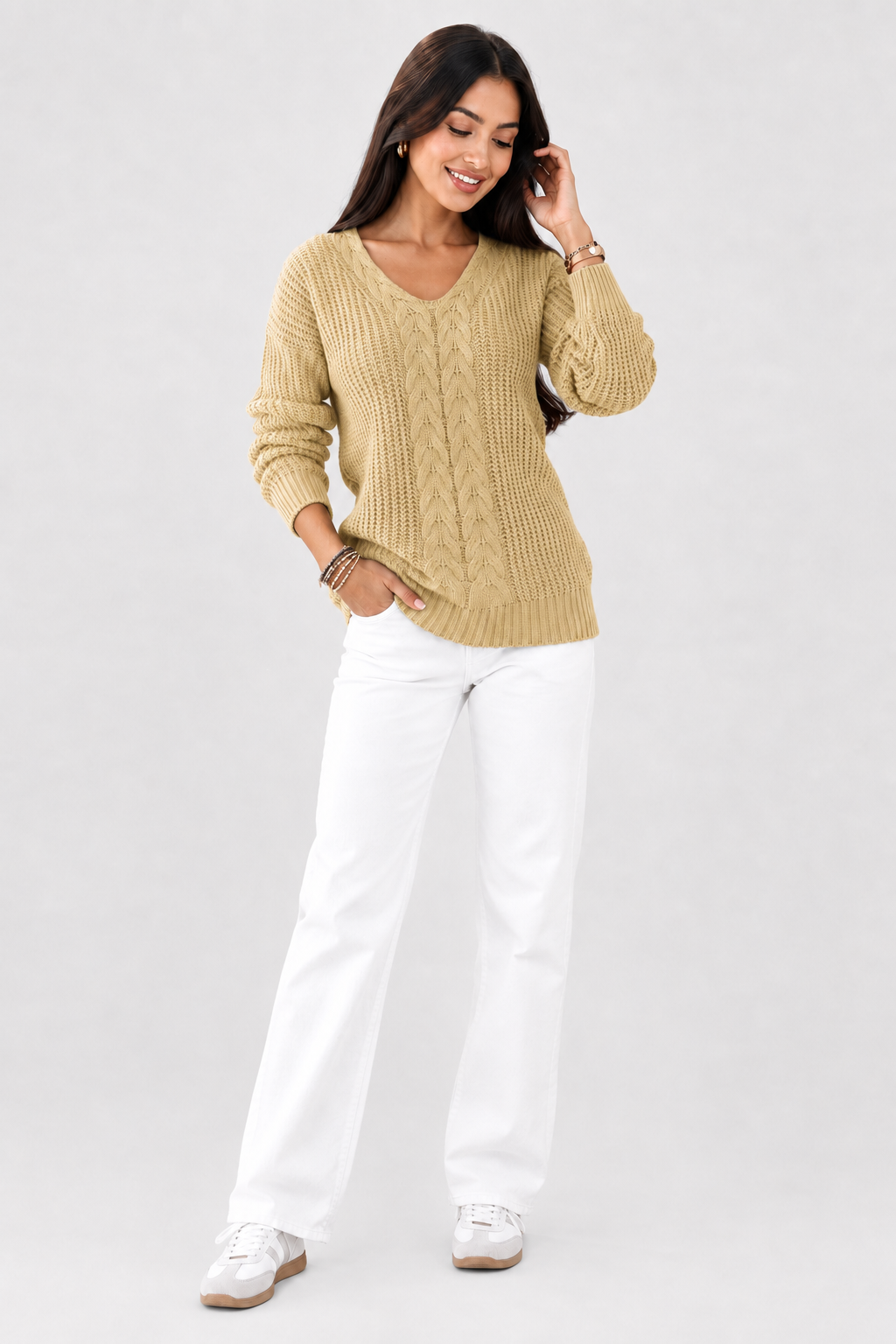 Eluneth | Pull en Maille Douce pour Femme