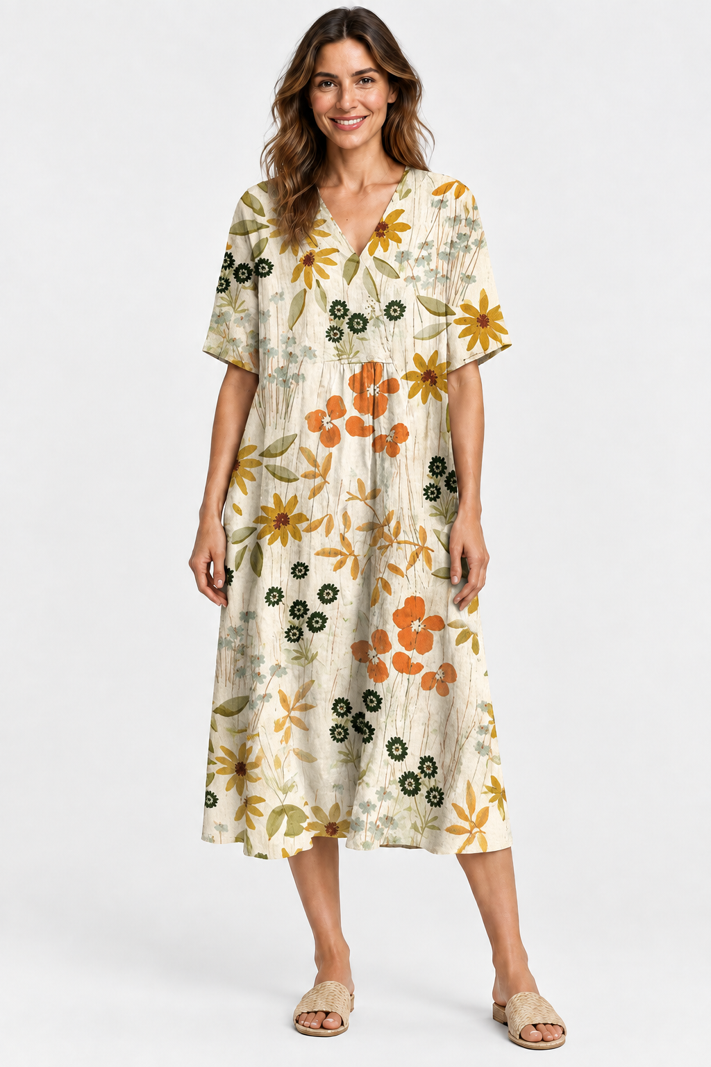 Eluneth | Robe d'Été Femme Légère et Fluide