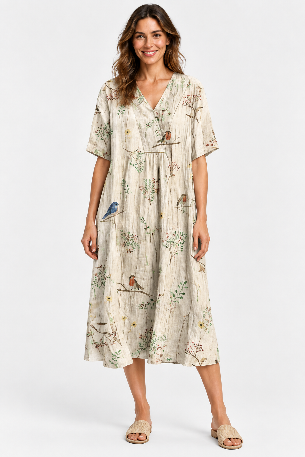 Eluneth | Robe d'Été Femme Légère et Fluide