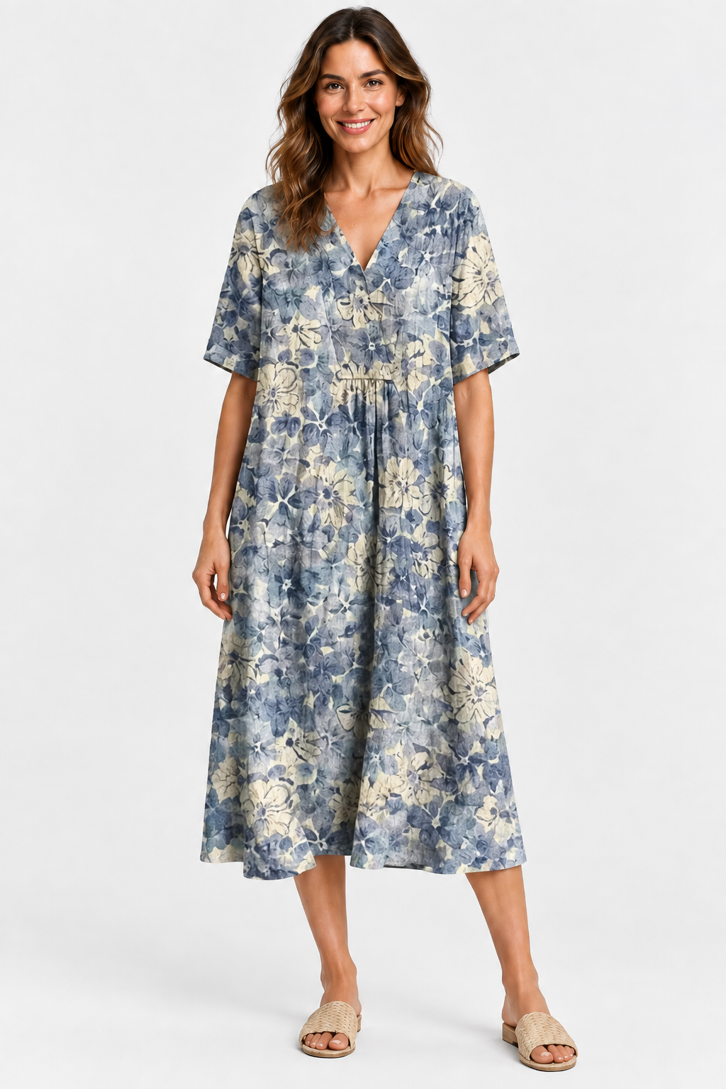 Eluneth | Robe d'Été Femme Légère et Fluide