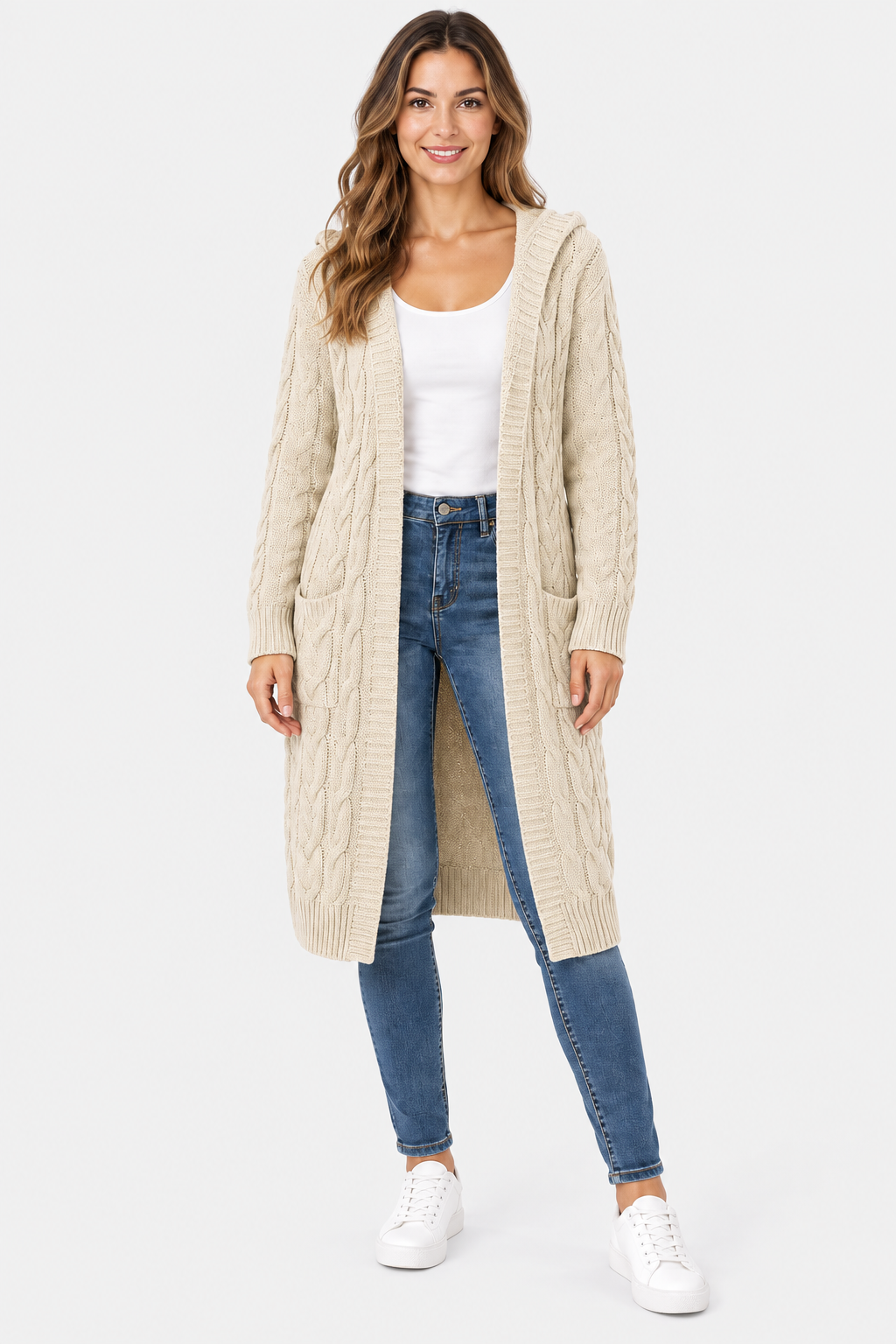 Eluneth | Cardigan Femme en Maille