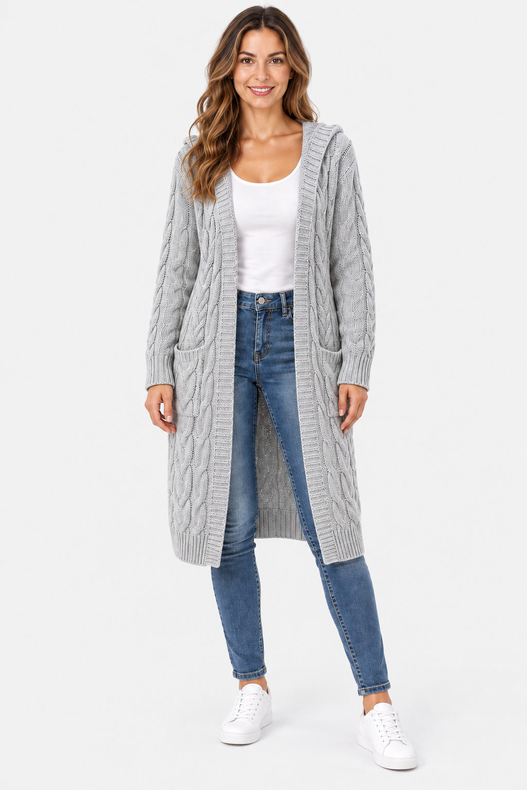 Eluneth | Cardigan Femme en Maille