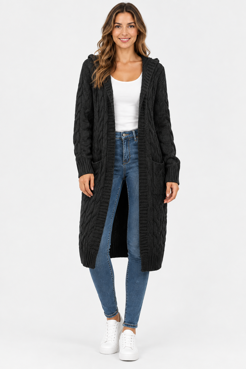 Eluneth | Cardigan Femme en Maille