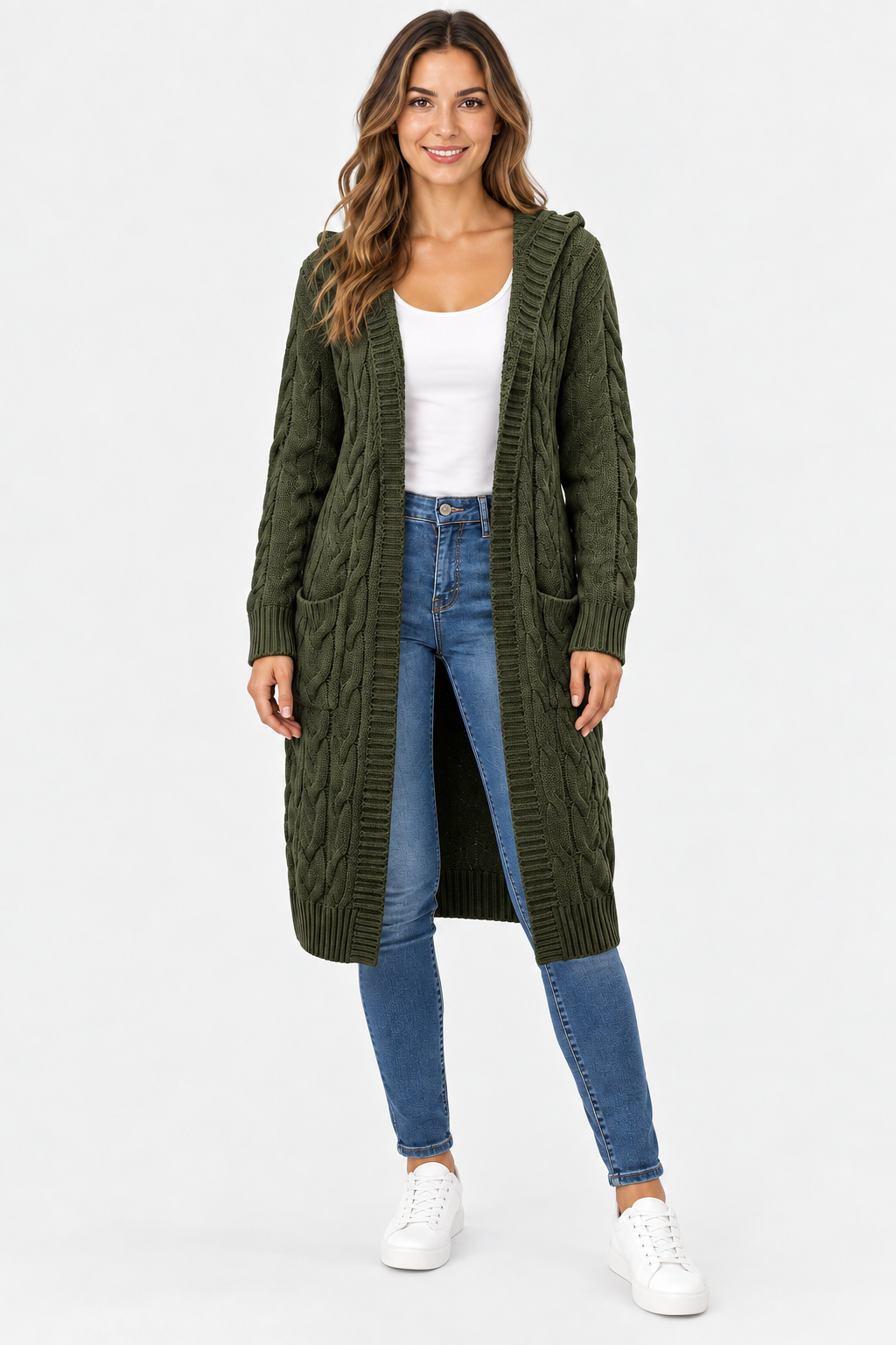 Eluneth | Cardigan Femme en Maille