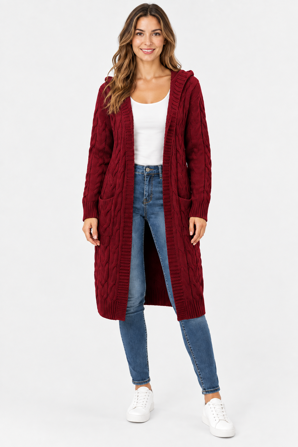 Eluneth | Cardigan Femme en Maille
