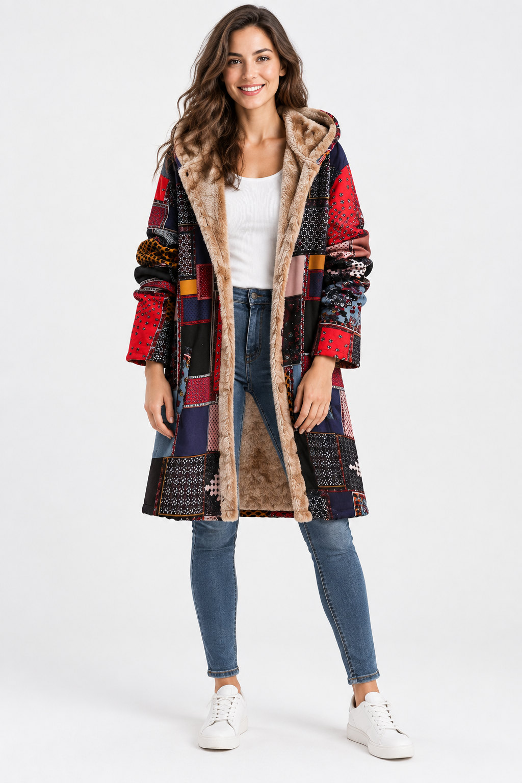 Eluneth | Veste Douce à Capuche Femme