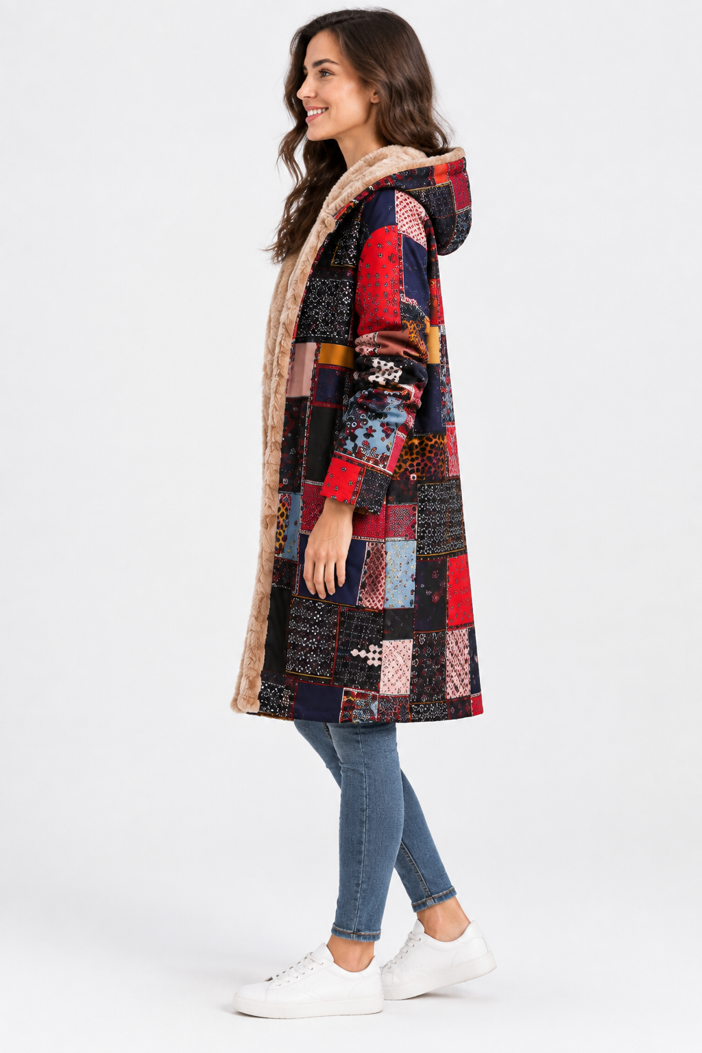 Eluneth | Veste Douce à Capuche Femme