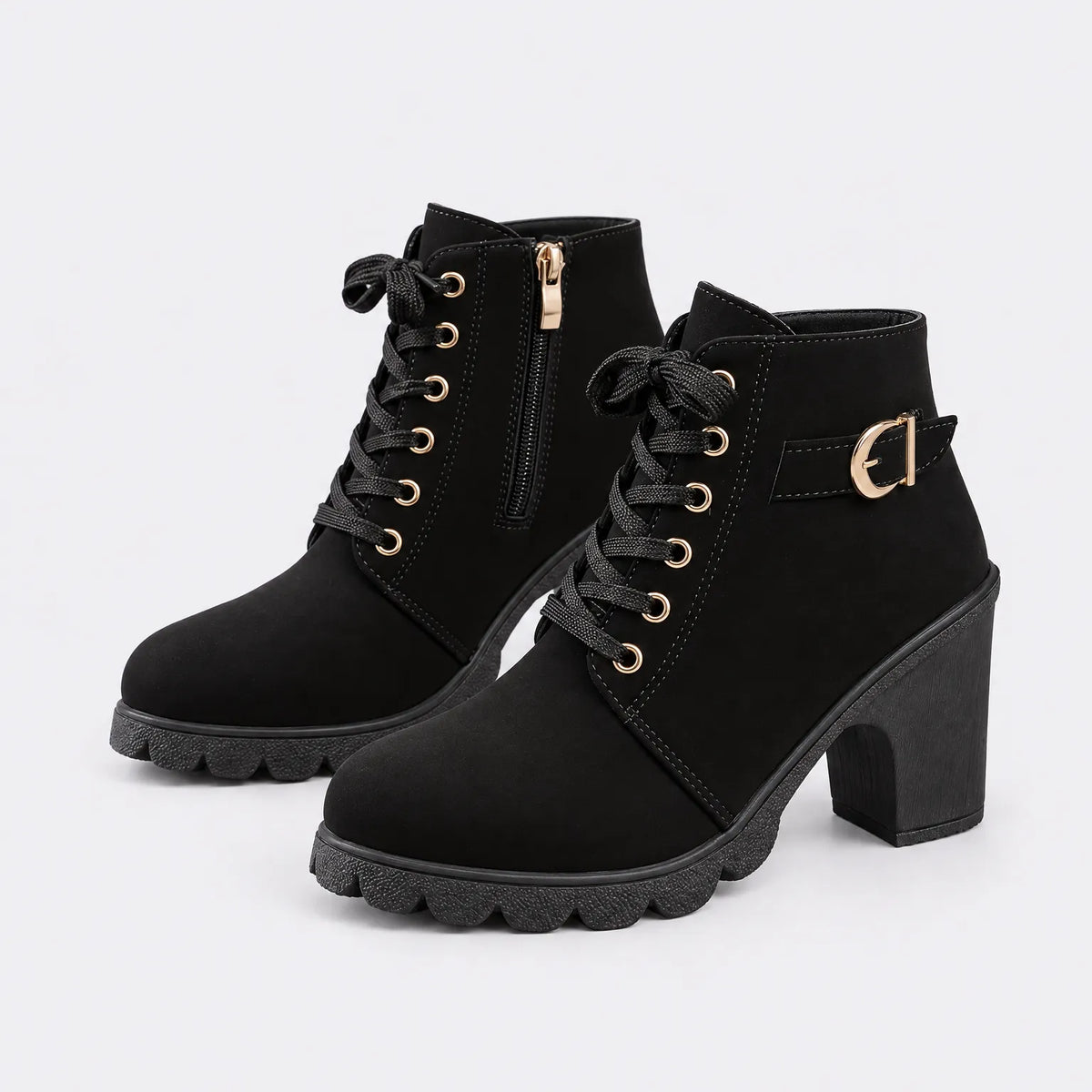 Eluneth  | Bottines À Lacets Pour Femme