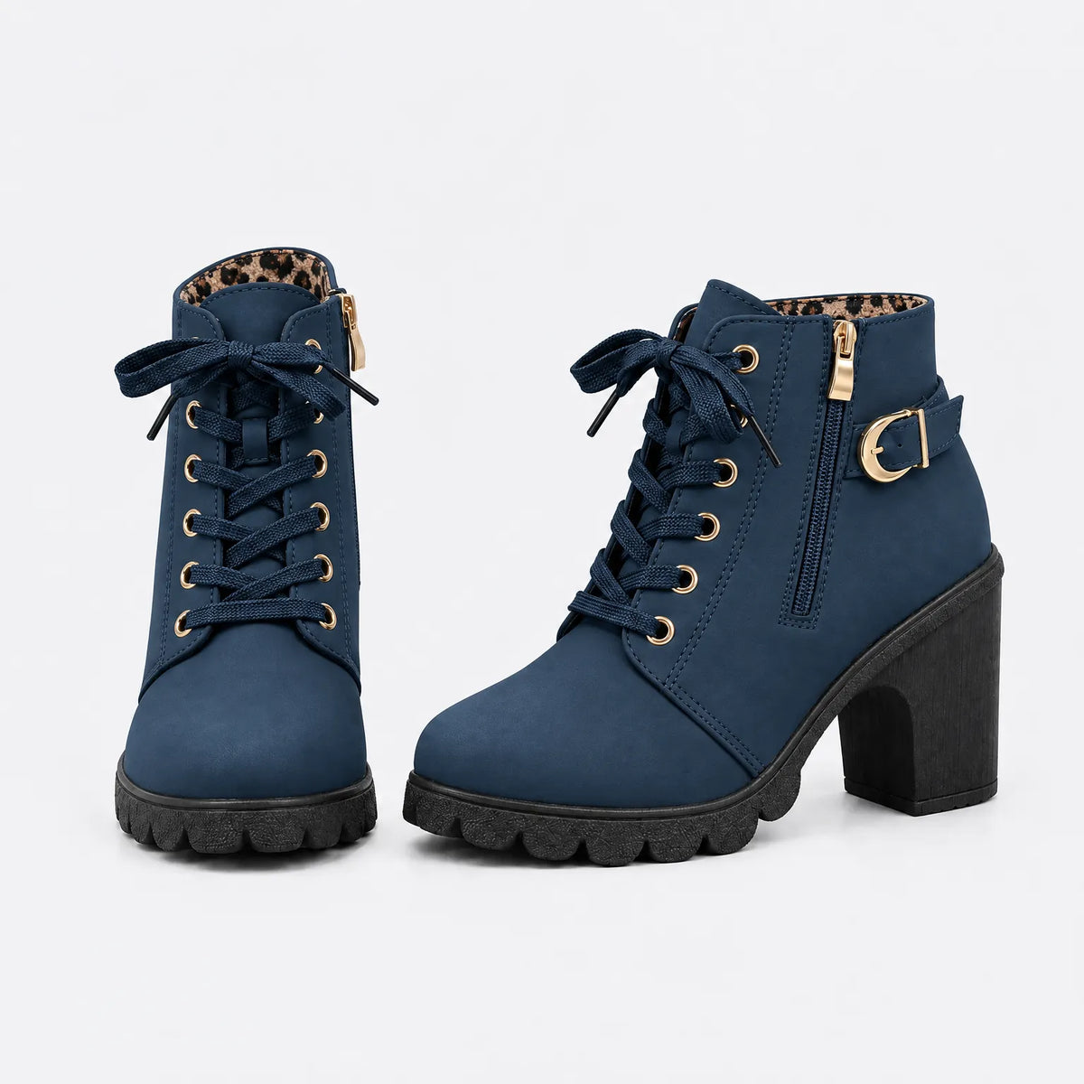 Eluneth  | Bottines À Lacets Pour Femme