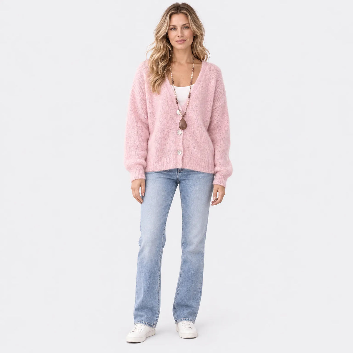 Eluneth  | Cardigan Femme À Col V