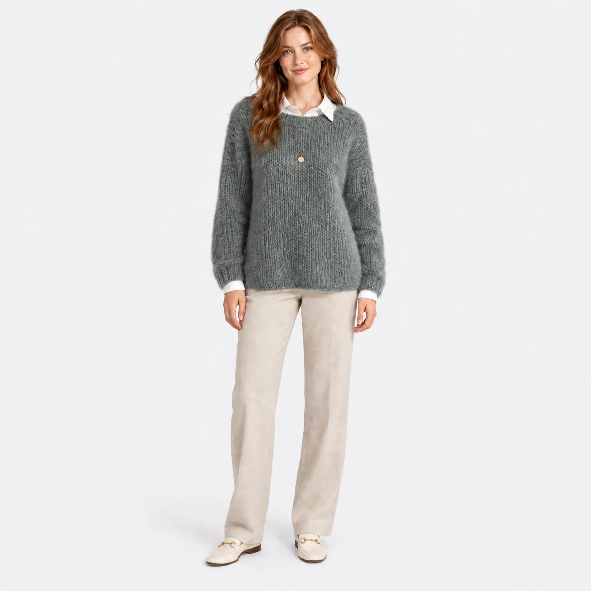 Eluneth  | Pull Texturé À Manches Longues
