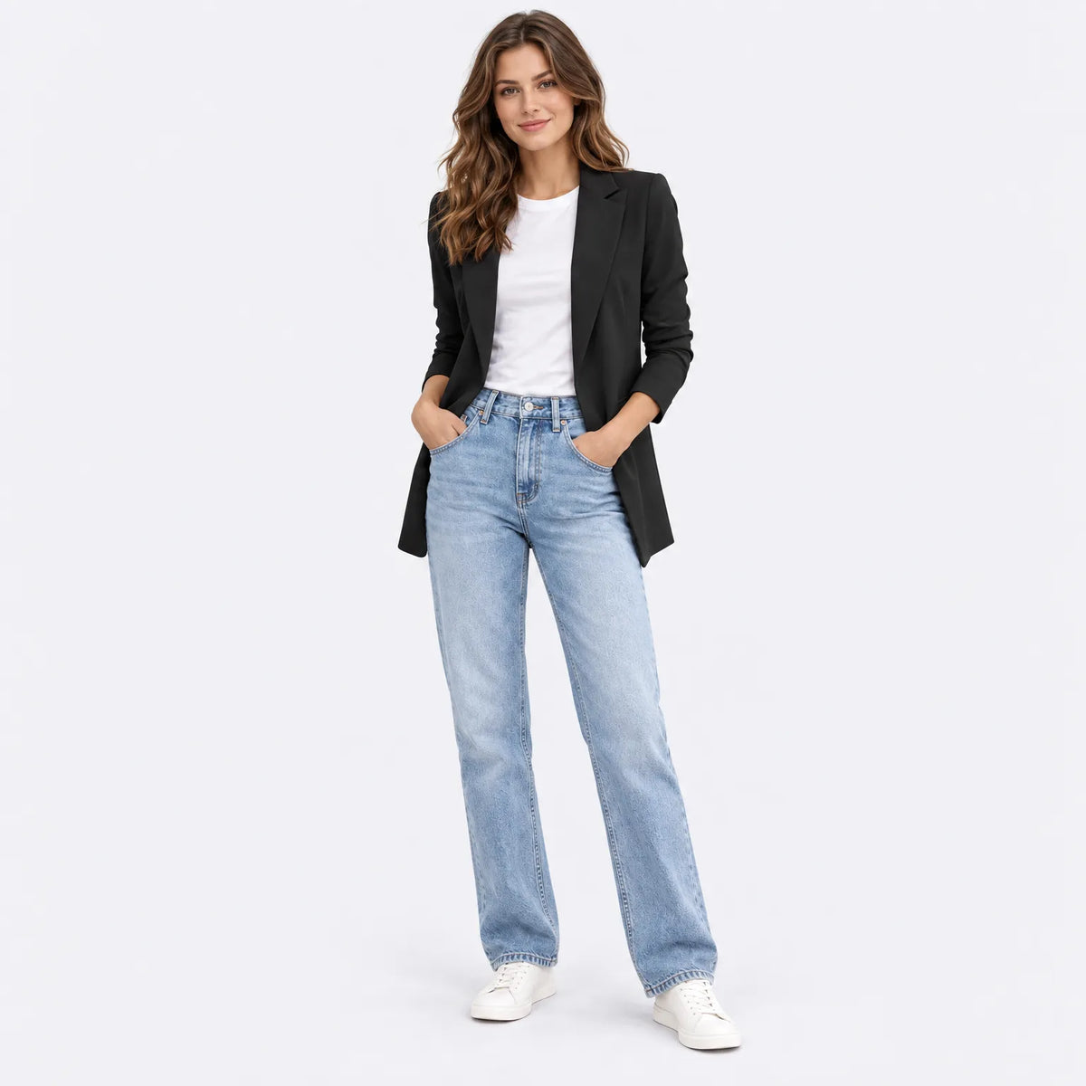 Eluneth  | Fluid Blazer Jacket for Women
