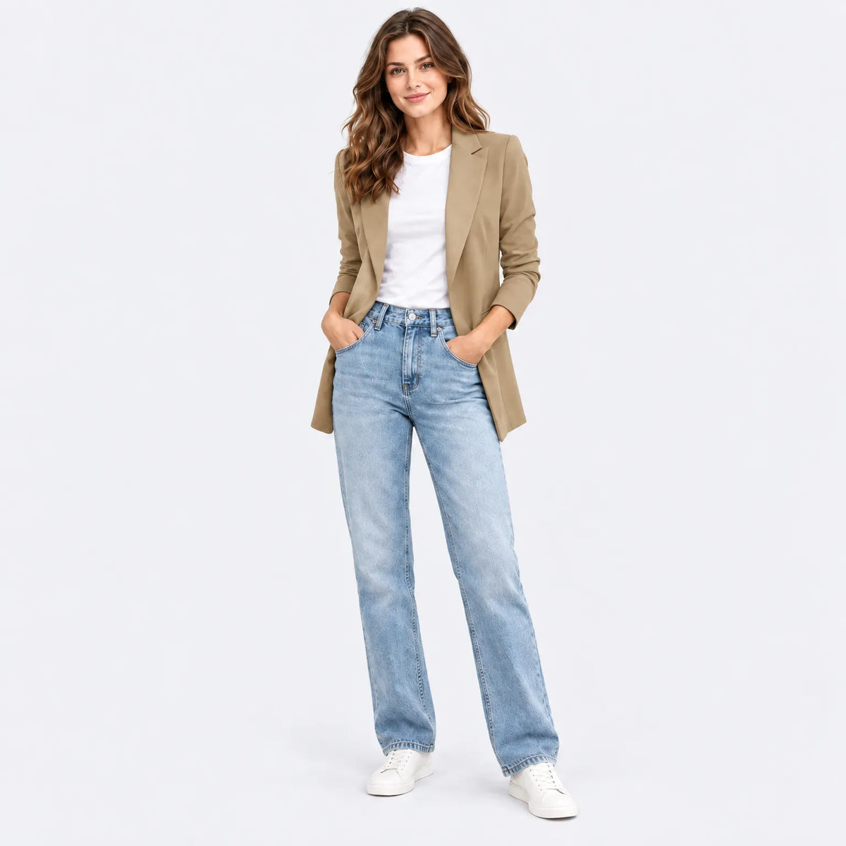Eluneth  | Fluid Blazer Jacket for Women