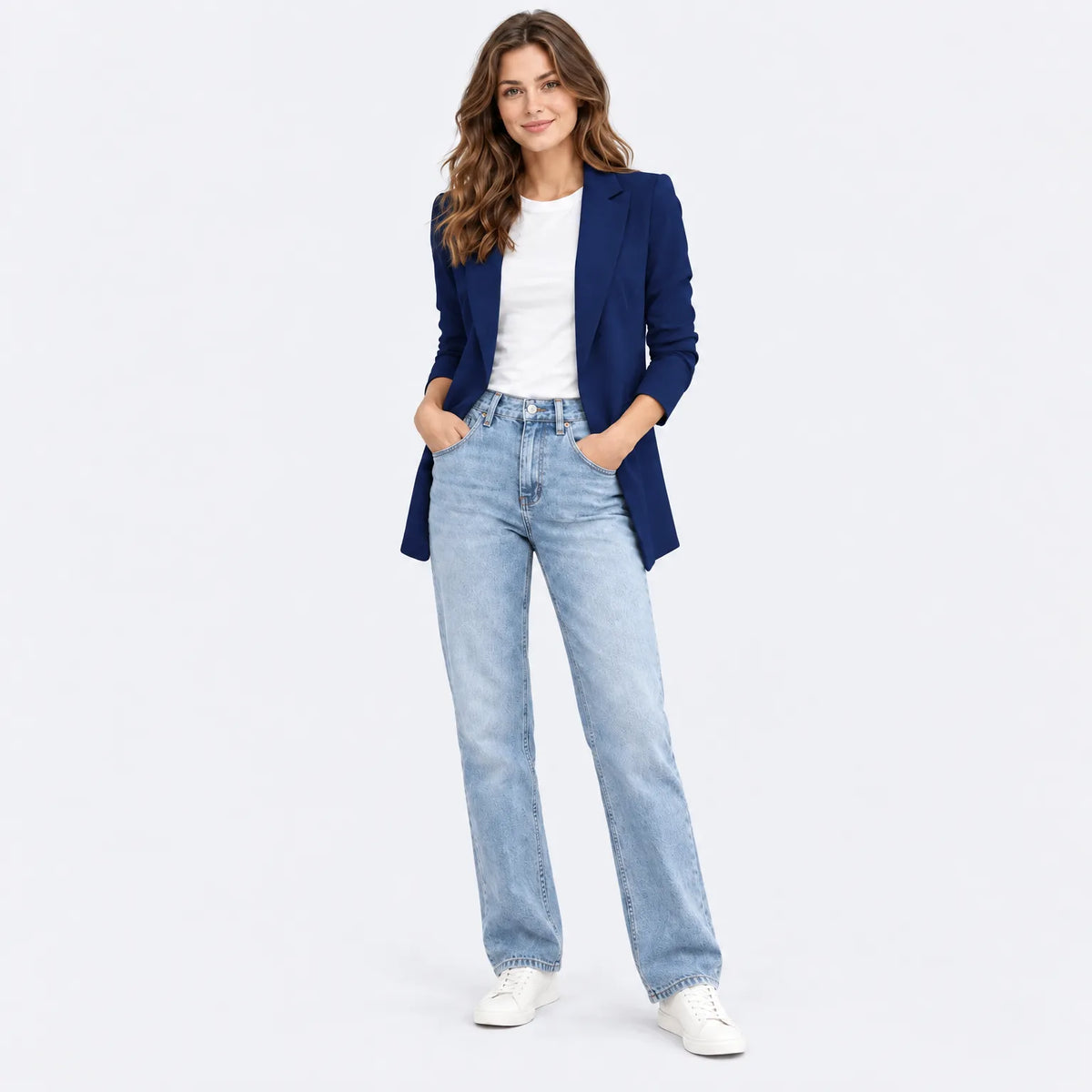 Eluneth  | Fluid Blazer Jacket for Women