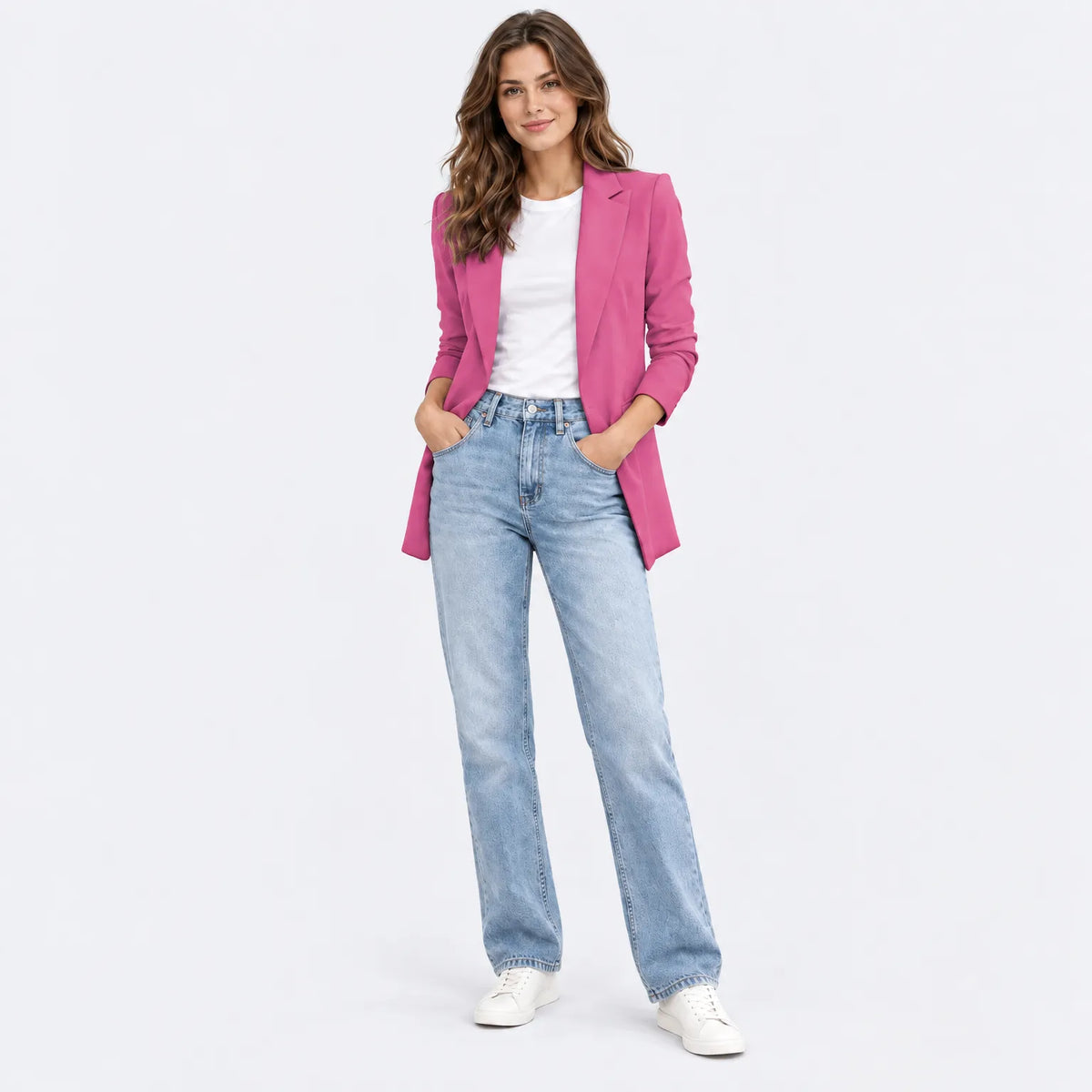 Eluneth  | Fluid Blazer Jacket for Women