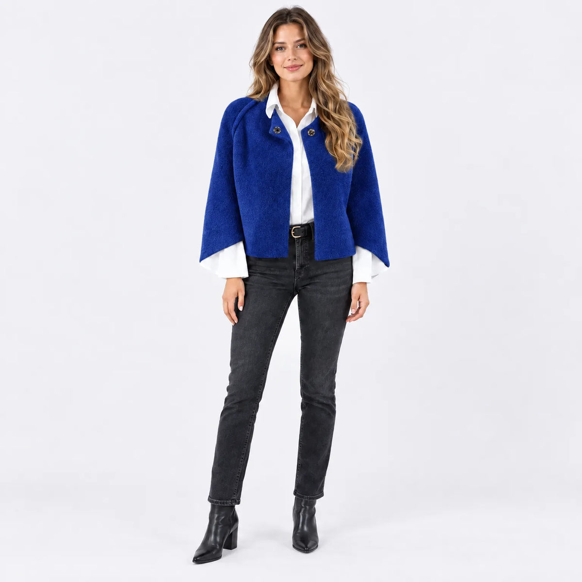 Eluneth  | Buttoned Mid-Season Jacket