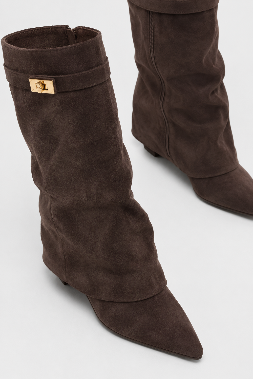 Eluneth | Bottes en Suédine pour Femme