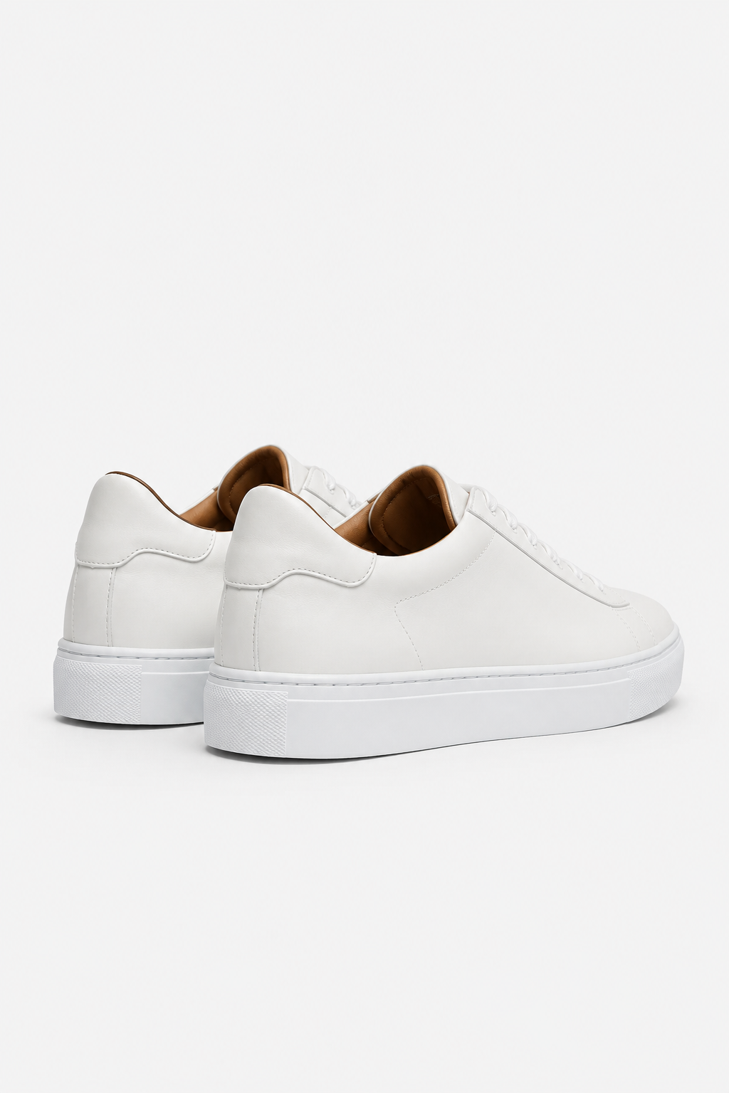Eluneth | Baskets basses en cuir pour homme