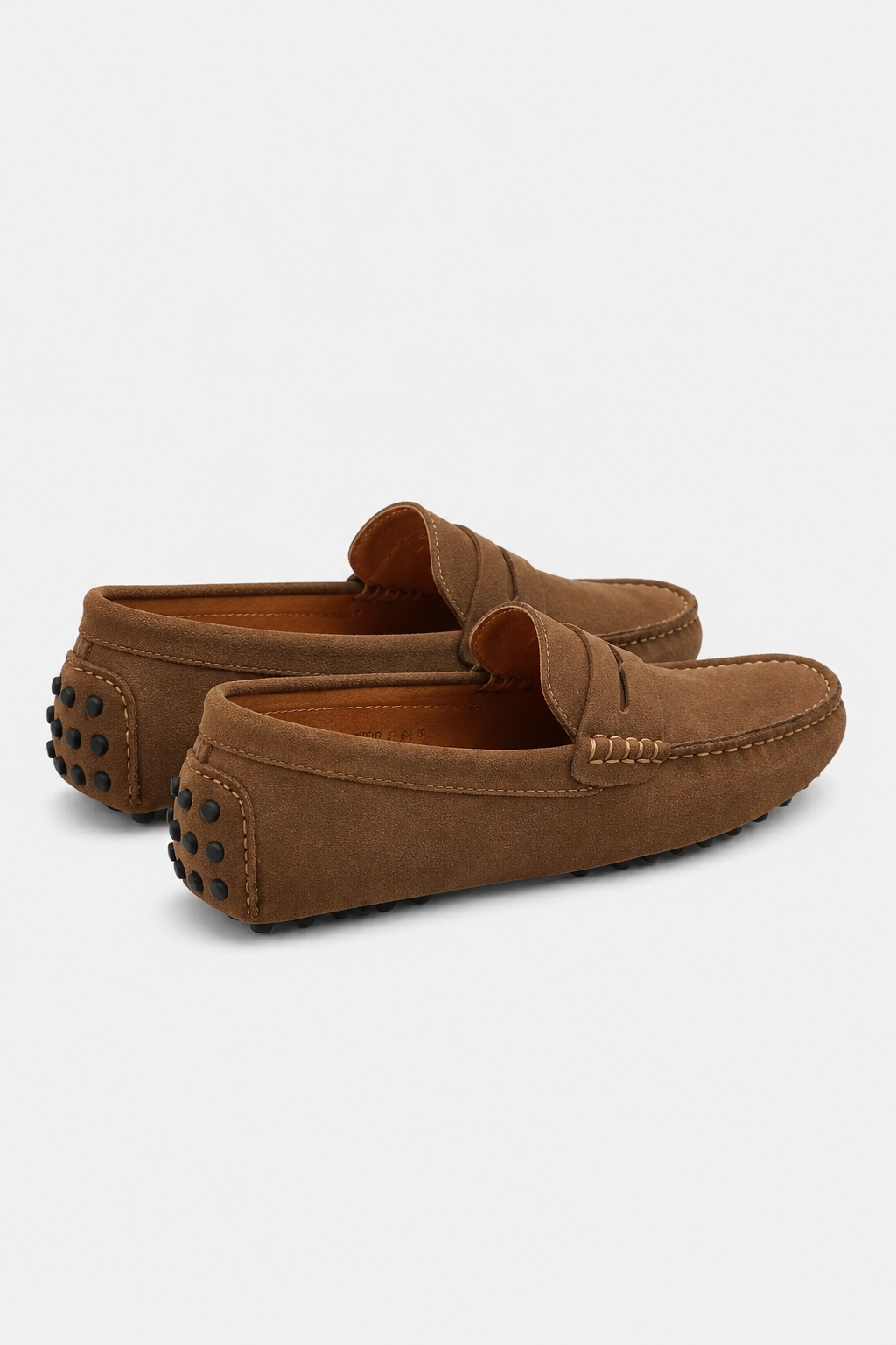 Eluneth | Mocassins Slip-On en Cuir Véritable pour Homme