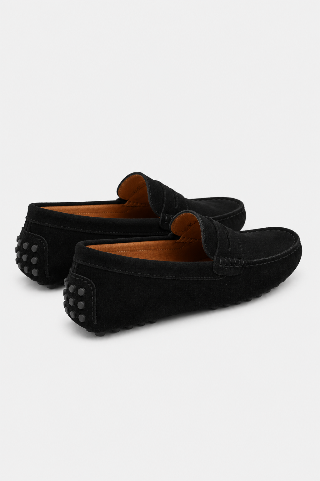 Eluneth | Mocassins Slip-On en Cuir Véritable pour Homme