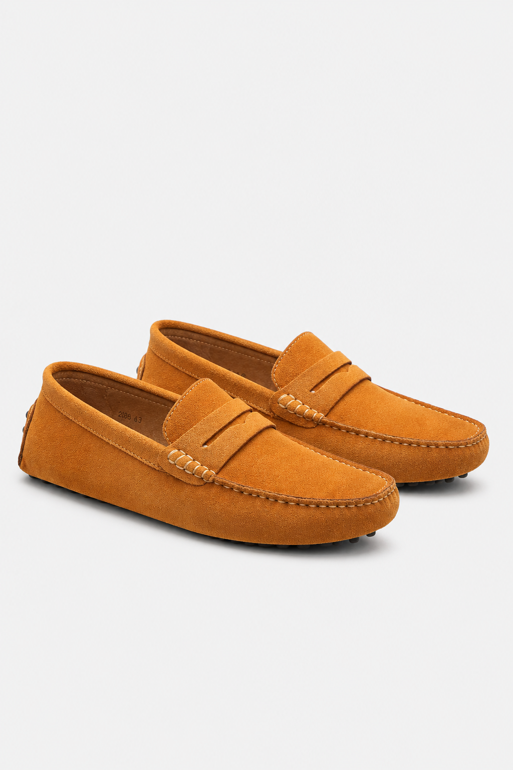Eluneth | Mocassins Slip-On en Cuir Véritable pour Homme