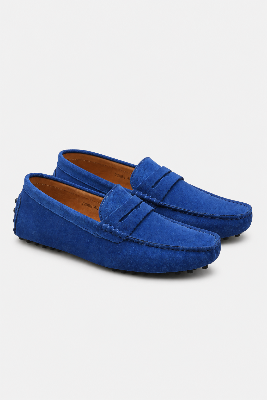 Eluneth | Mocassins Slip-On en Cuir Véritable pour Homme