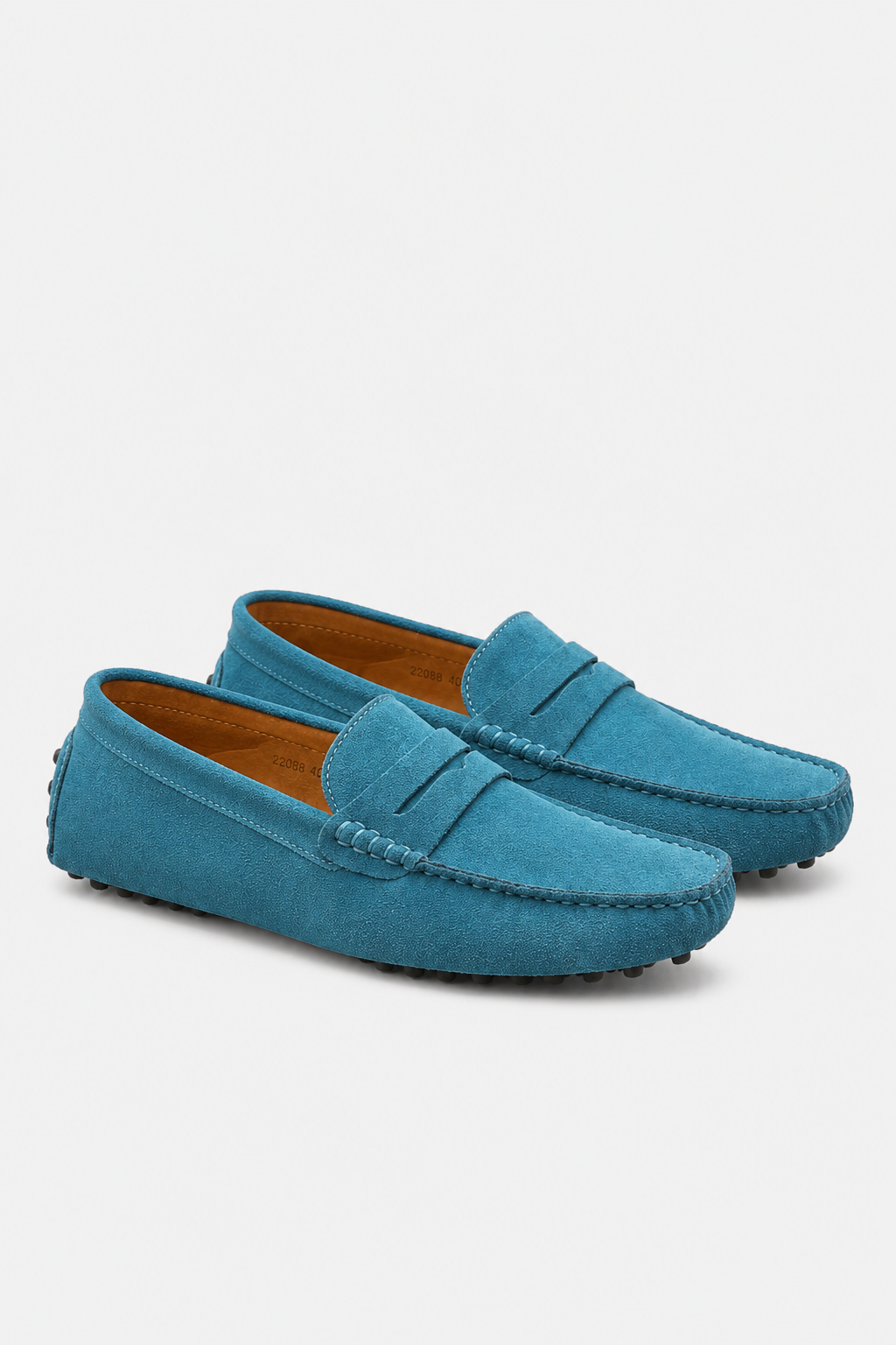 Eluneth | Mocassins Slip-On en Cuir Véritable pour Homme
