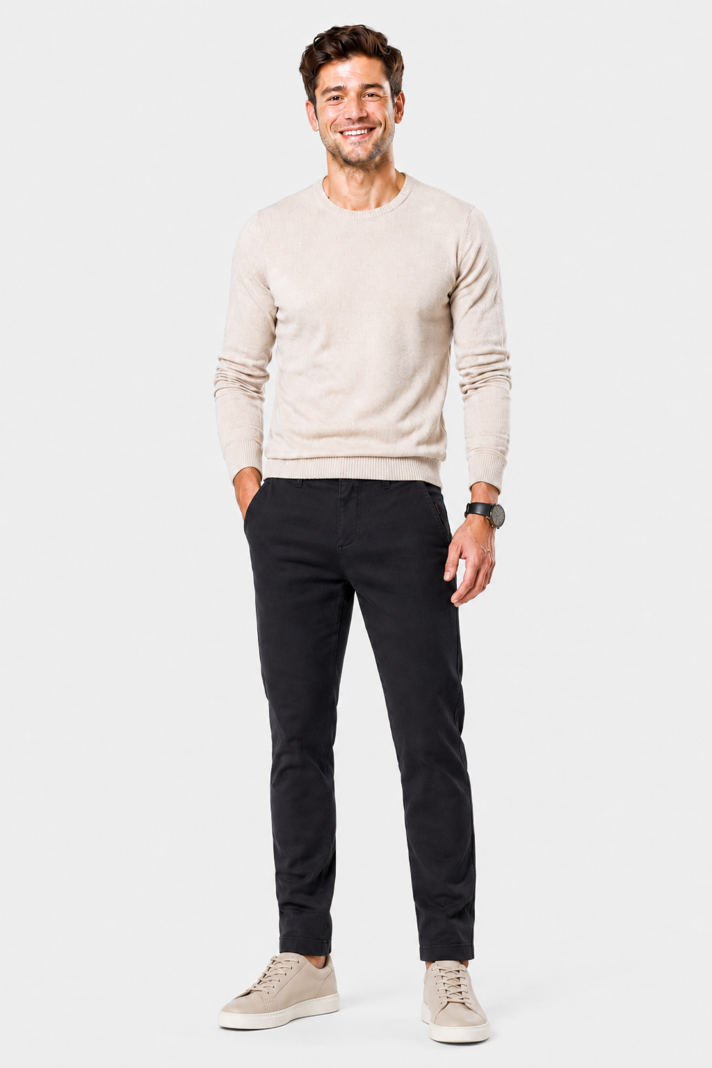 Eluneth | Pantalon Casual Business pour Homme