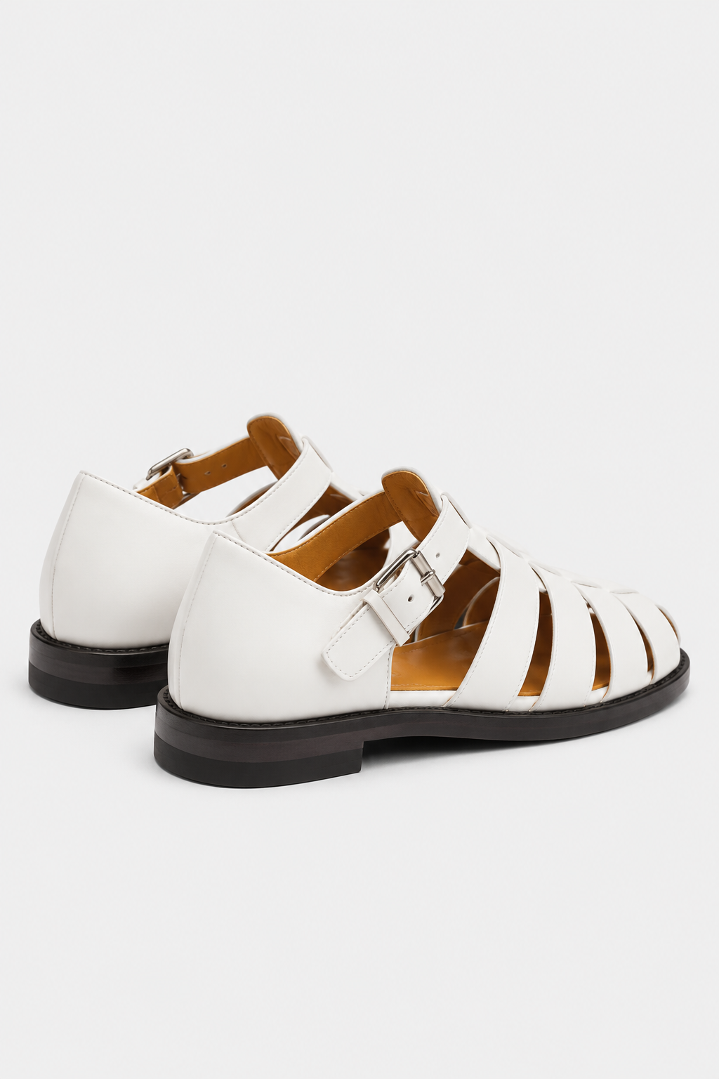 Eluneth | Sandales d’Été en Cuir pour Homme