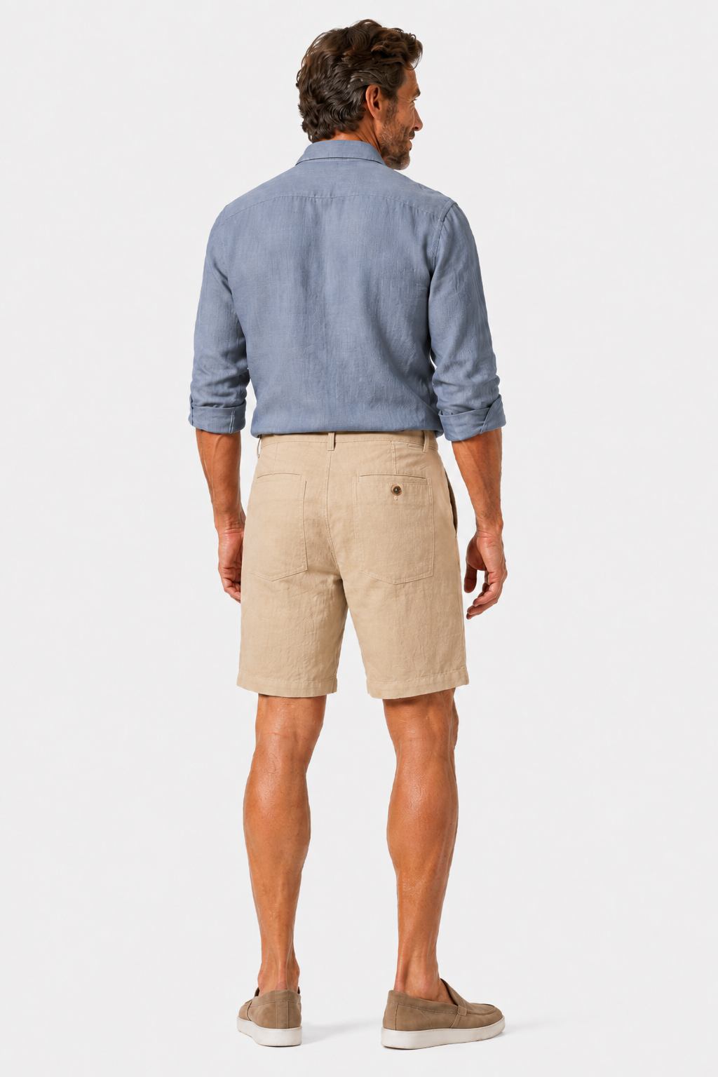 Eluneth | Short en lin pour homme