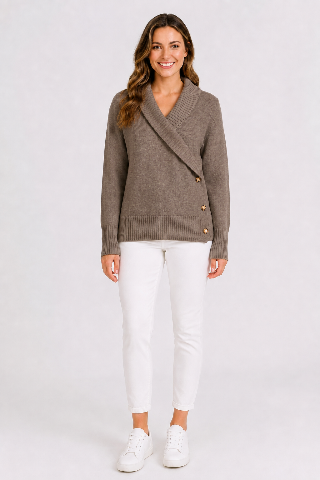 Eluneth | Pull Colorblock Rétro pour Femme