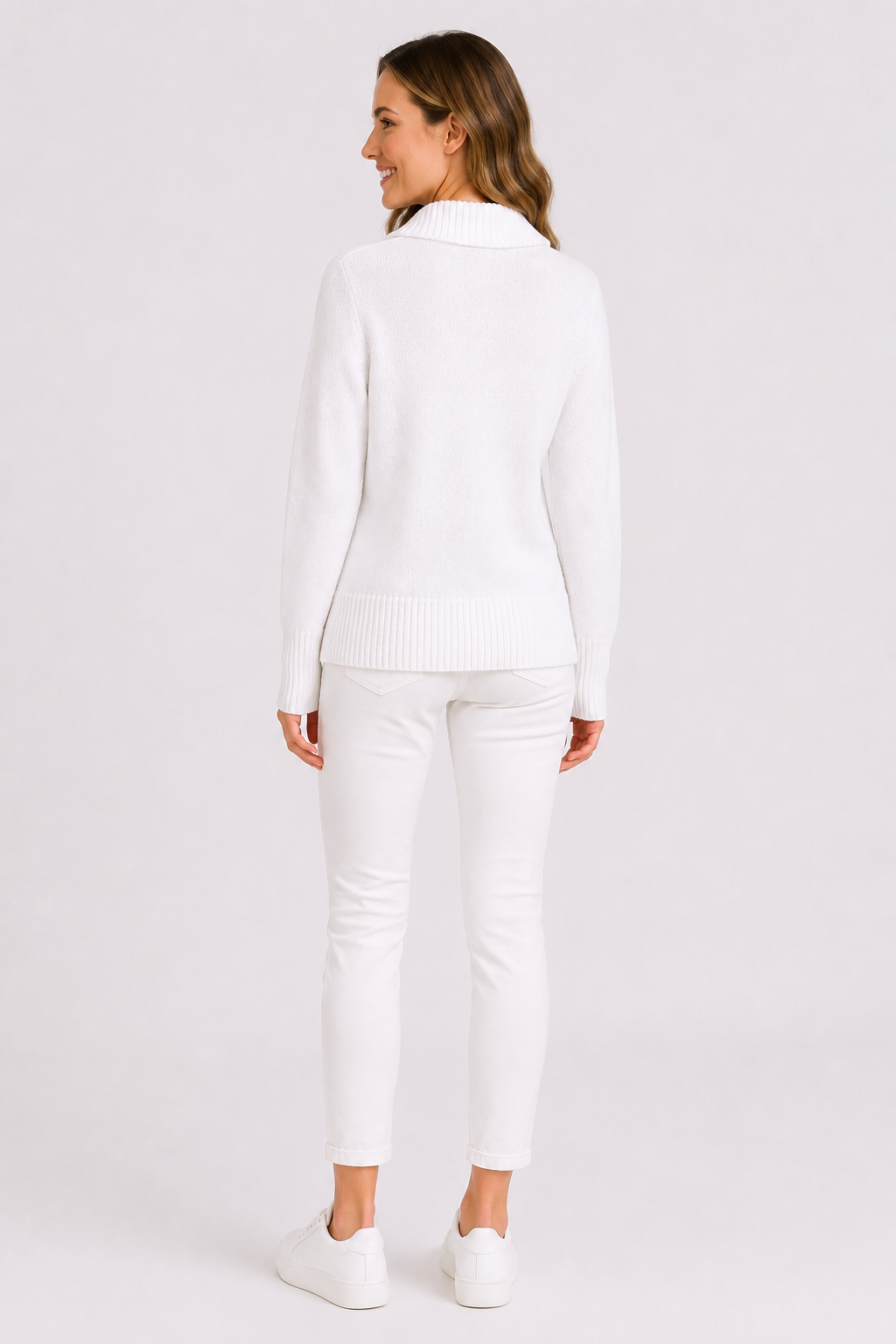 Eluneth | Pull Colorblock Rétro pour Femme