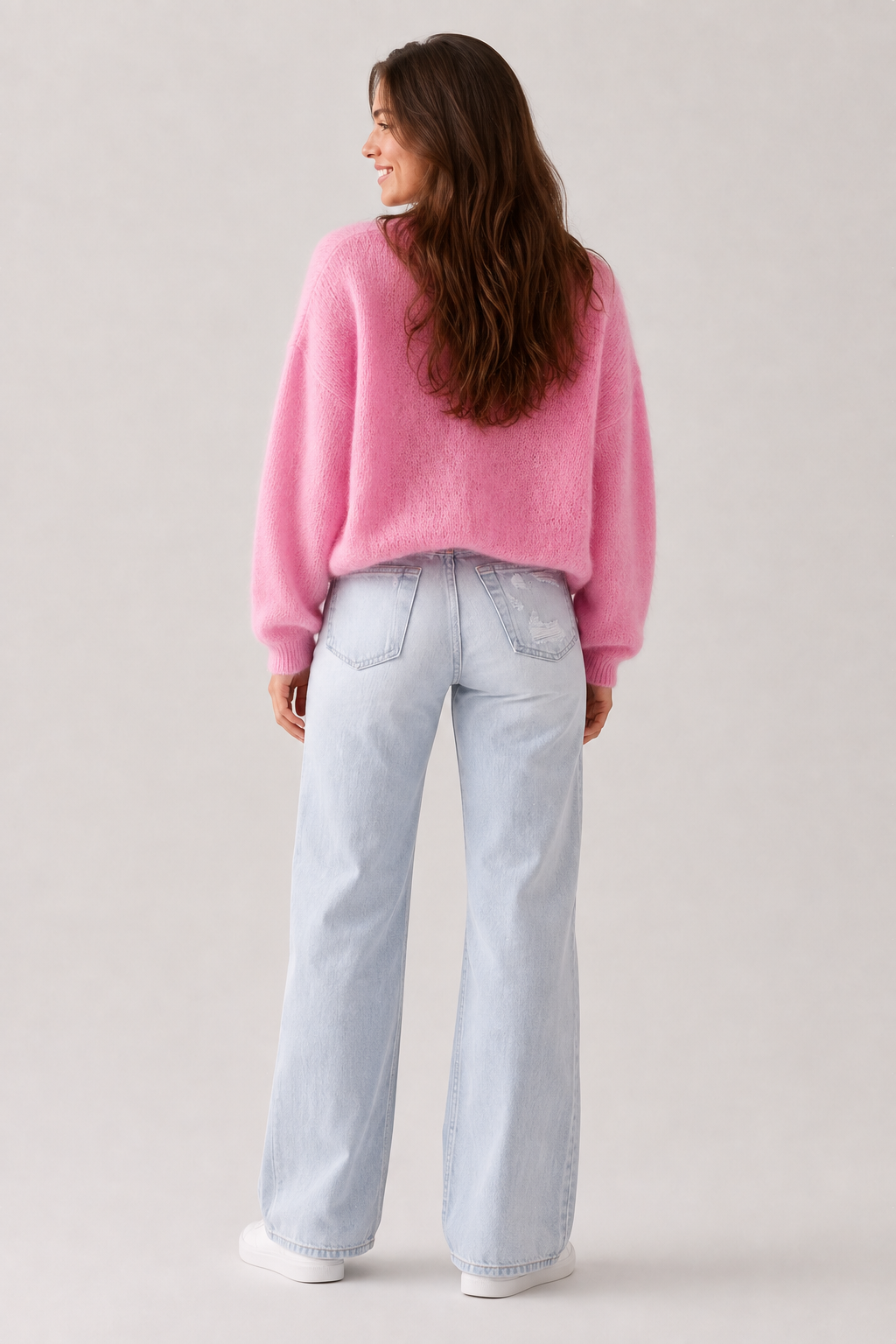 Eluneth | Pull Femme Doux à Coupe Ample