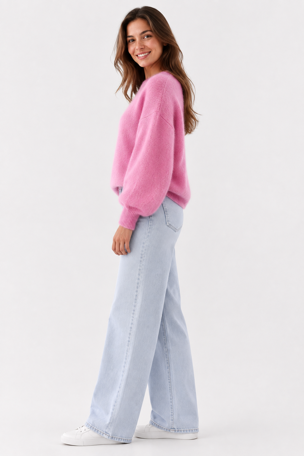 Eluneth | Pull Femme Doux à Coupe Ample