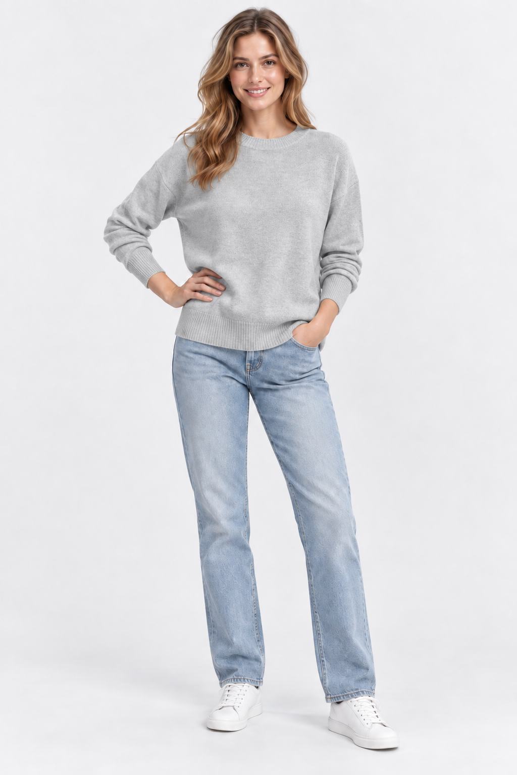 Eluneth | Pull Femme à Col Rond