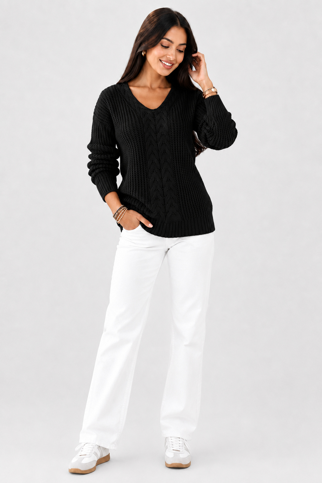 Eluneth | Pull en Maille Douce pour Femme